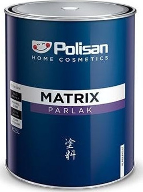 Matrix Parlak Sentetik Boya Siyah 15 Lt