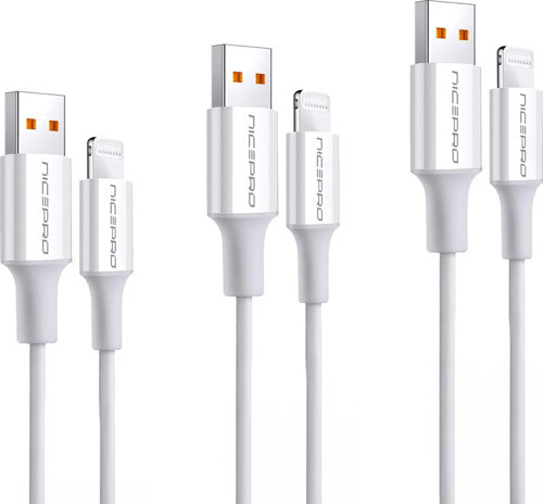 UTL20 45W 2m TPE USB to Lightning Hızlı Şarj ve Data Kablosu 3 adet