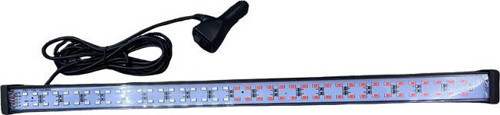 17 fonksiyonlu iç-dış kullanımlı çakar lamba 54cm kırmızı-mavi 12-30v / LAPA201-1