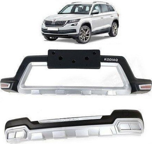 Skoda Kodiaq Uyumlu 2017- Ön Arka Tampon Koruyucu Koruma Difüzör