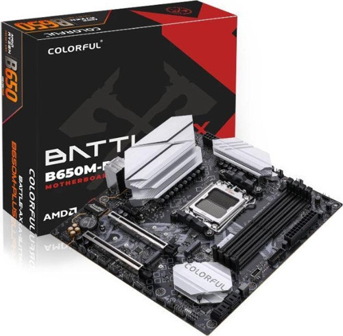 BATTLE-AX B650M-PLUS V14 DDR5 7600MHz mATX AM5 Gaming (Oyuncu) Anakart