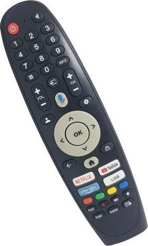 Hyundai 50HYN3305 İle Uyumlu Googlee Tv Kumandası-Mikrofonsuz