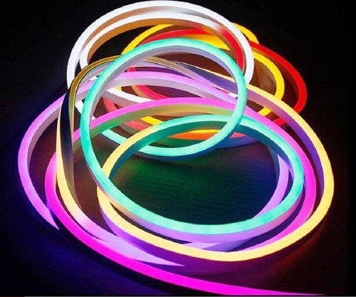 VIP PROFESYONEL CEP KONTROL KUMANDALI IP65 NEON HORTUM LED IŞIK 5 METRE RENKLİ LED IŞIK DIS MEKAN