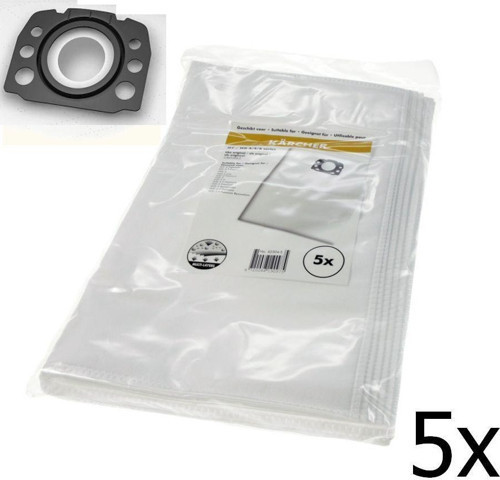 WD 6 Süpürge Toz Torbası 5 Adet