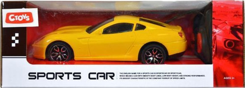 s Sports Car 27 Mhz Full Fonksiyon Uzaktan Kumandalı Chevrolet Corvette Sarı CE 07