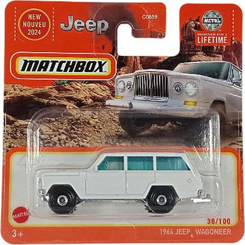 - 1964 Jeep Wagoneer - Beyaz (1/64)
