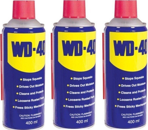 Wd-40 400 Ml Çok Amaçlı Pas Sökücü Ve Yağlayıcı Sprey 3 Adet