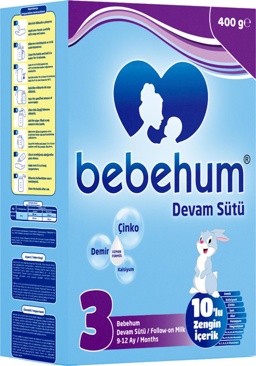3 Numara Devam Sütü 9-12 Ay 400 gr