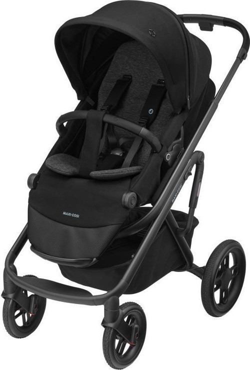 Lila Xp+ Ekstra Portbebeli Seyahat Sistem Olabilen Doğumdan İtibaren Kullanılabilen Bebek Arabası Essential Black