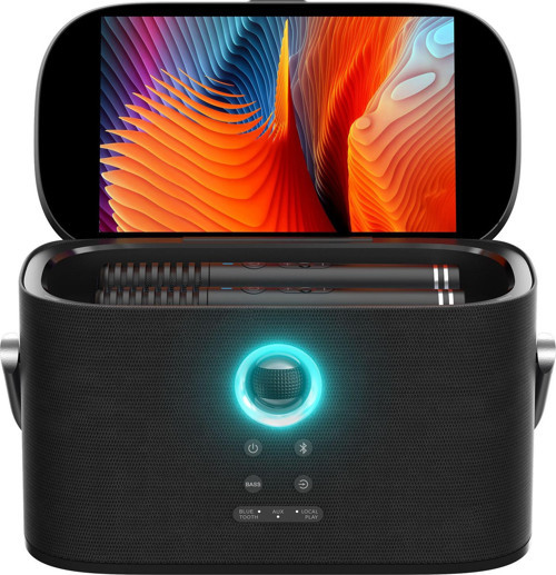 Partybox Shell S1 280W Karaoke Bluetooth Hoparlör Seti, 10.1" Dahili Tablet