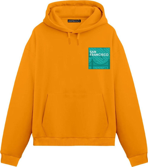 Unisex San Francisco - Regular Hoodie Portakal L