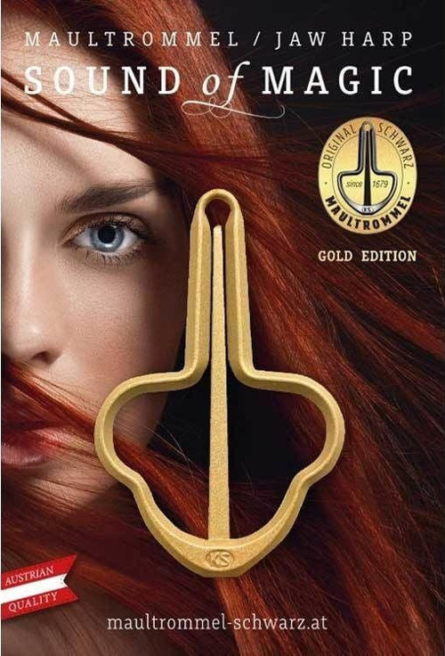 Gold Edition Jaw Harp No:15 (Ağız Kopuzu : 93mm)