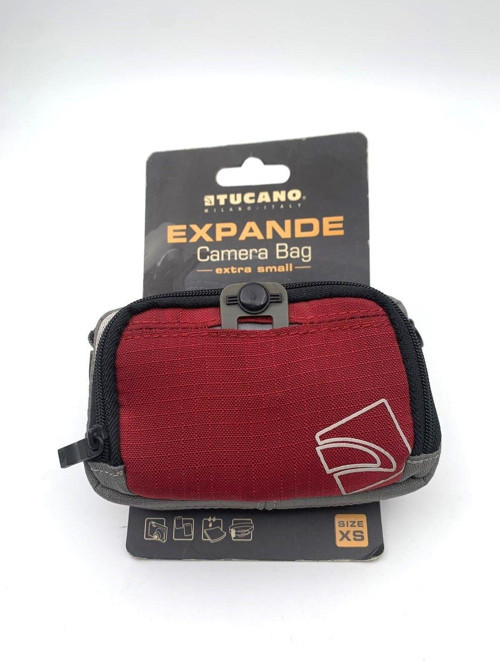 Expande XS Kompakt Kamera Çantası Vlog Kamera Uygun 12 x 8 x 4 cm Bordo