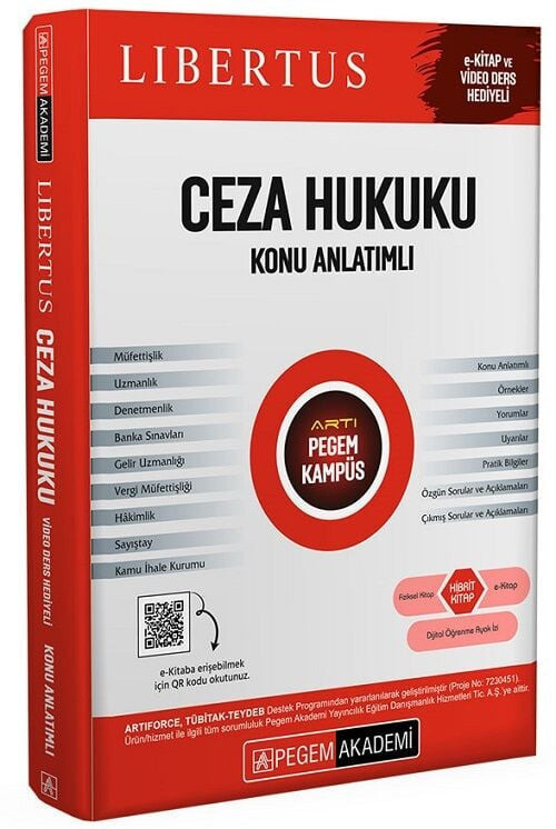 Pegem 2025 KPSS A Grubu Libertus Ceza Hukuku Konu Anlatımı Pegem Akademi Yayınları