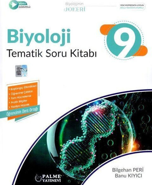 Palme Yayınları 9. Sınıf Biyoloji Tematik Soru Kitabı