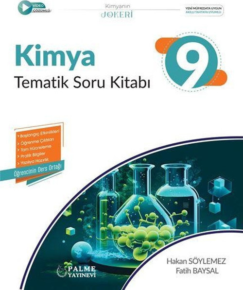 Palme Yayınları 9. Sınıf Kimya Tematik Soru Kitabı
