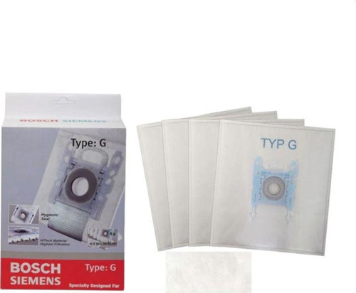 Bosch Bgl 4330 Süpürge Toz Torbası (4 Adet)+Filtre Hediye