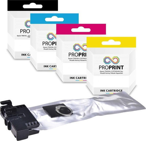 Epson T9451XL-52XL-53XL-54XL Muadil Kartuş Seti CMYK- WF-C5290DW