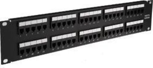 CAT3 PATCH PANEL 50 PORT (TELEFON HATTI İÇİN)