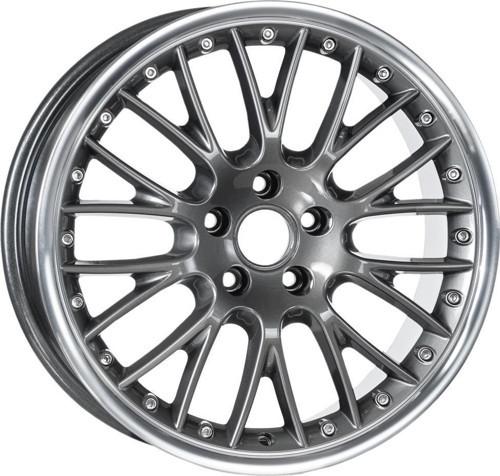 -E441-18 8.0x18-5x112 ET45 66.45 Gun Metal Lip Jant (4 Adet)