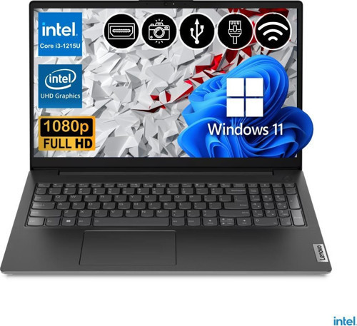 V15 i3-1215U 24GB 256GB M.2 SSD 82TT00A0TX ATL20 15.6" W11Pro Taşınabilir Bilgisayar