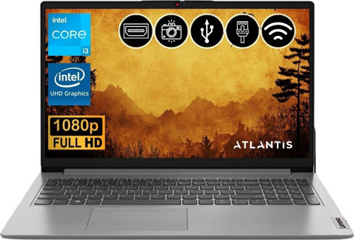 IdeaPad 1 15IAU7 İ3-1215U 8GB 512GB M.2 SSD 82QD00H0TXATL2 15.6" Freedos Taşınabilir Bilgisayar