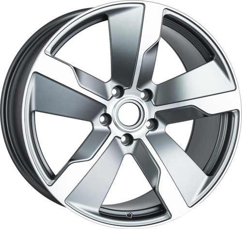 -115-01 9.5Jx21" -5x130 ET60 71.56 TITAN GREY MACHINED FACE Jant (4 Adet)