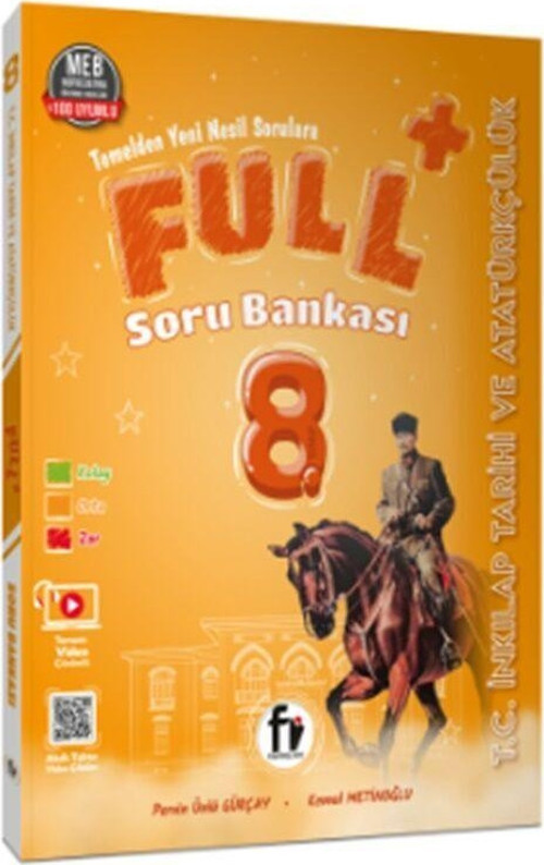 Fi Yayınları 8. Sınıf T.C. İnkılap Tarihi ve Atatürkçülük FULL Soru Bankası