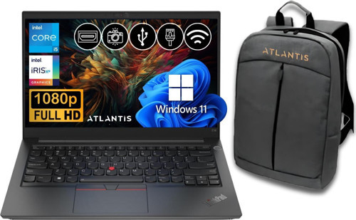 ThinkPad E15 G4 İ5-1235U 40GB 256GB M.2 SSD 21E6005ATX ATL21 15.6" W11Pro Notebook+Çanta