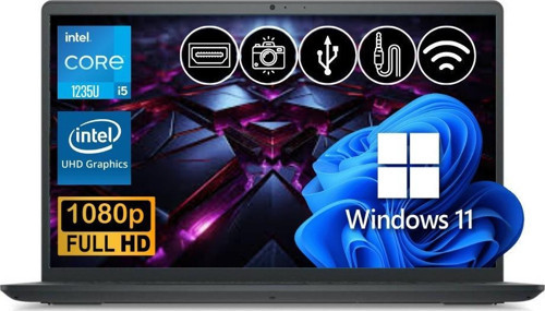 Inspiron 3520 İ5-1235U 8GB 1TB M.2 SSD I35201003U ATL18 15.6" W11Pro Taşınabilir Bilgisayar