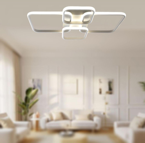 Tt500-4-By ( Gün Işığı ) Mat Beyaz Plofonyer 4 Lü Led Avize