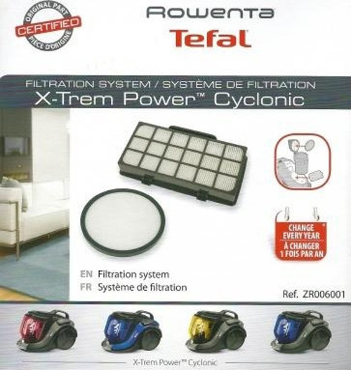 Rowenta Row Ro6954 Ea X-Trem Power Cyclonic Parquet Filtre Seti