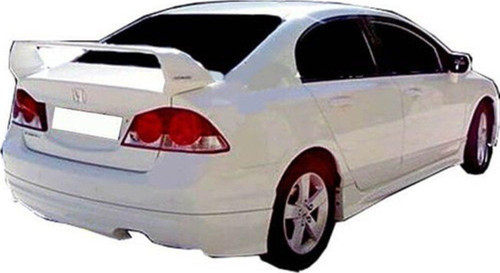 Honda Civic Uyumlu 7 Spoiler Bagaj Yüksek (Işıklı) Fiber 2001-2005