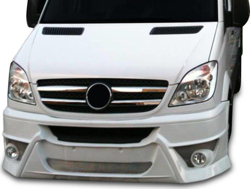 Mercedes Sprinter Uyumlu W906 Ncv3 Ön Tampon Giydirme Yuvarlak Sisli Fiber 2006 Ve Sonrası