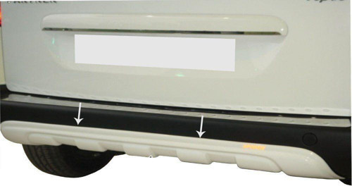 Peugeot Tepe Uyumlu Arka Orta Tampon (Difüzör) Fiber 2008 Ve Sonrası
