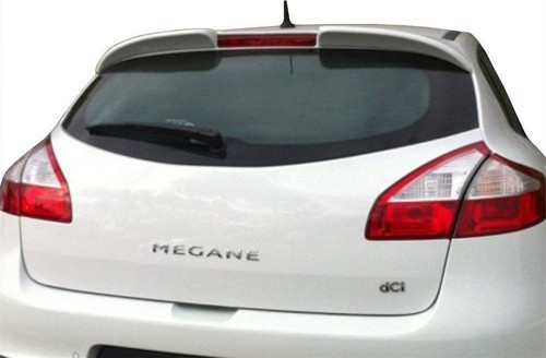 Renault Megane Uyumlu 3 Spoiler Cam Üstü Gt (5 Kapı) Fiber 2008 Ve Sonrası