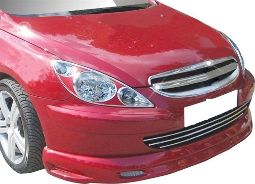 Peugeot 307 Uyumlu Ön Tampon Altı (Telli) Fiber 2001-2008