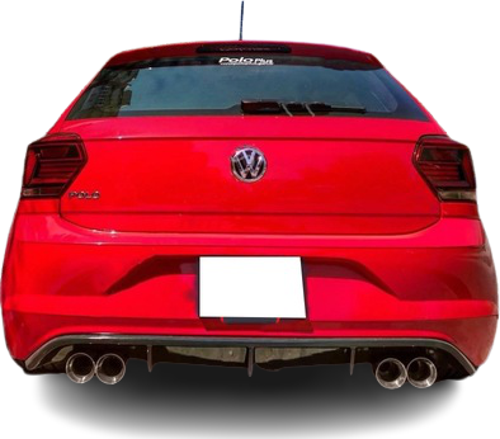 Volkswagen Polo Uyumlu (2017 Ve Sonrası) Sağ Sol Çift Çıkış Difüzör (Plastik)