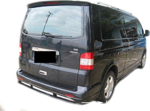 Volkswagen Caravelle Uyumlu Arka Tampon Altı Telli Fiber 2003-2010