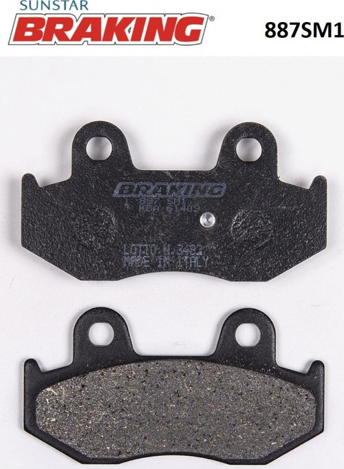 YARI METALİK ARKA FREN BALATASI / SUZUKI / AN 400 BURGMAN / 400cc / ARKA / 2001-2002-2003-2004-2005-2006-2007-2008-2009