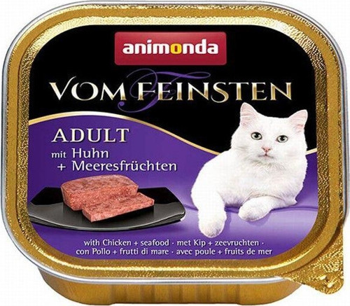 Vom Feinsten Mare Tavuklu ve Deniz Mahsüllü Yetişkin Kedi Konservesi 100 Gr - Petshopundan