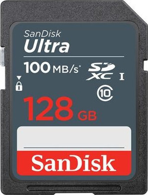 SanDisk Ultra 128GB SDXC Memory Card 100