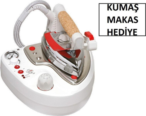 Gazzella Süper Mini Profesyonel Buhar Kazanlı Ütü 1 Litre Manometreli Kısıcı Vanalı