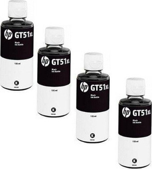 GT51XL / P0R20a Siyah Orjinal Mürekkep 4'LÜ Avantaj Paket