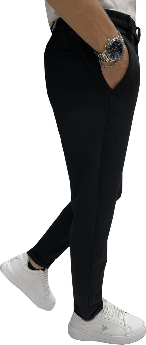 Wooking Erkek Pantolon Beli Lastikli Slim Fit Esnek Likralı Basic Pamuklu Jogger