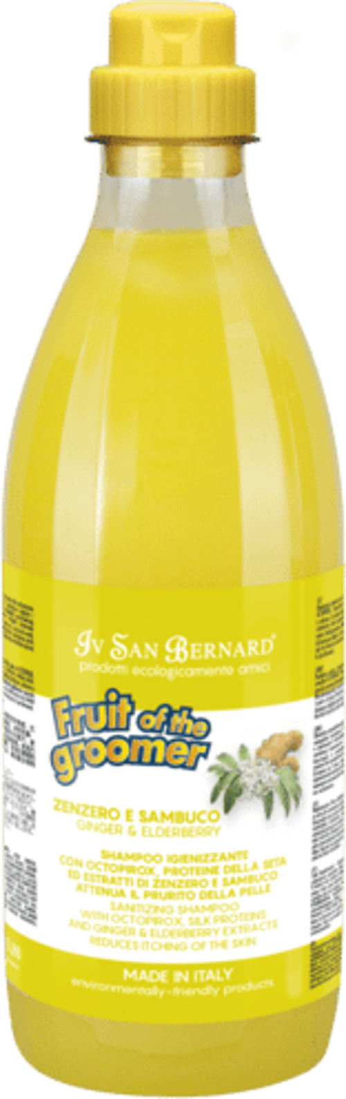Ginger Elderberry Shampoo Kedi ve Köpek Kaşıntıya Karşı Zencefil Mürver Şampuanı 500 ml