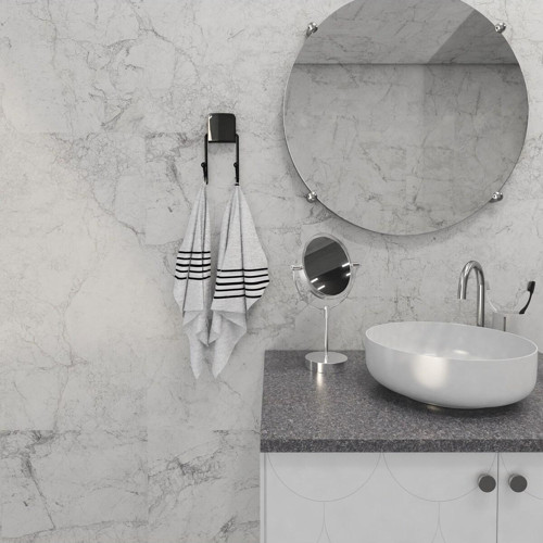 DC-5053 Dekoratif Yapıştırmalı Banyo Mutfak Metal İkili Kancalı Askı Siyah Pratik Vidasız