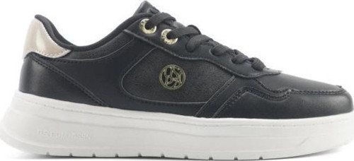 U.S.POLO ASSN.EMORA 5FX SİYAH COMFORT ANATOMİK GÜNLÜK SPOR AYAKKABISI