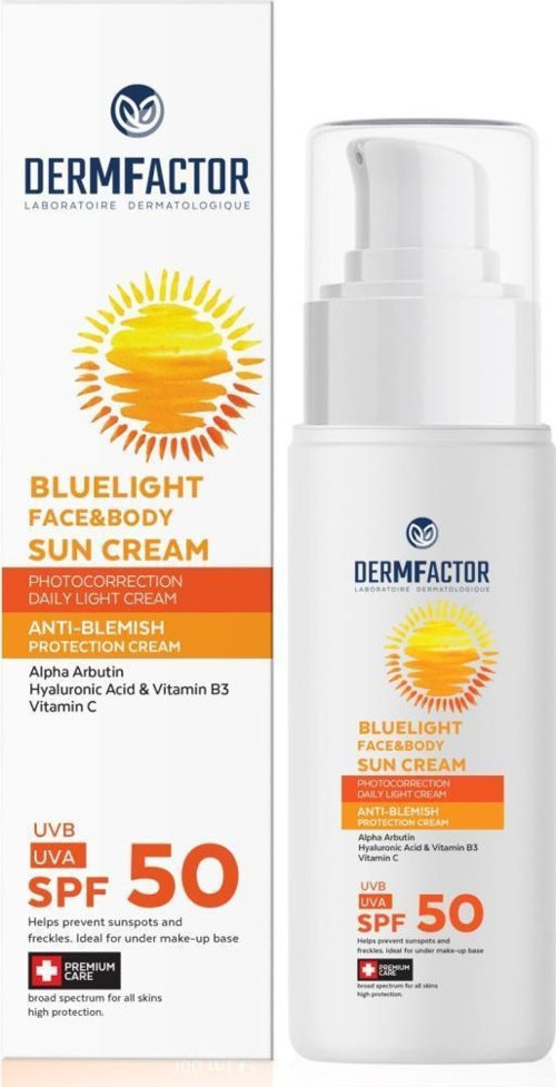 Dermfactor Bluelight Güneş Kremi Leke Karşıtı SPF50 100ml