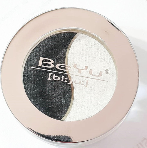 Duo Eye Shadow 02 Sedefli Antrasit - Beyaz